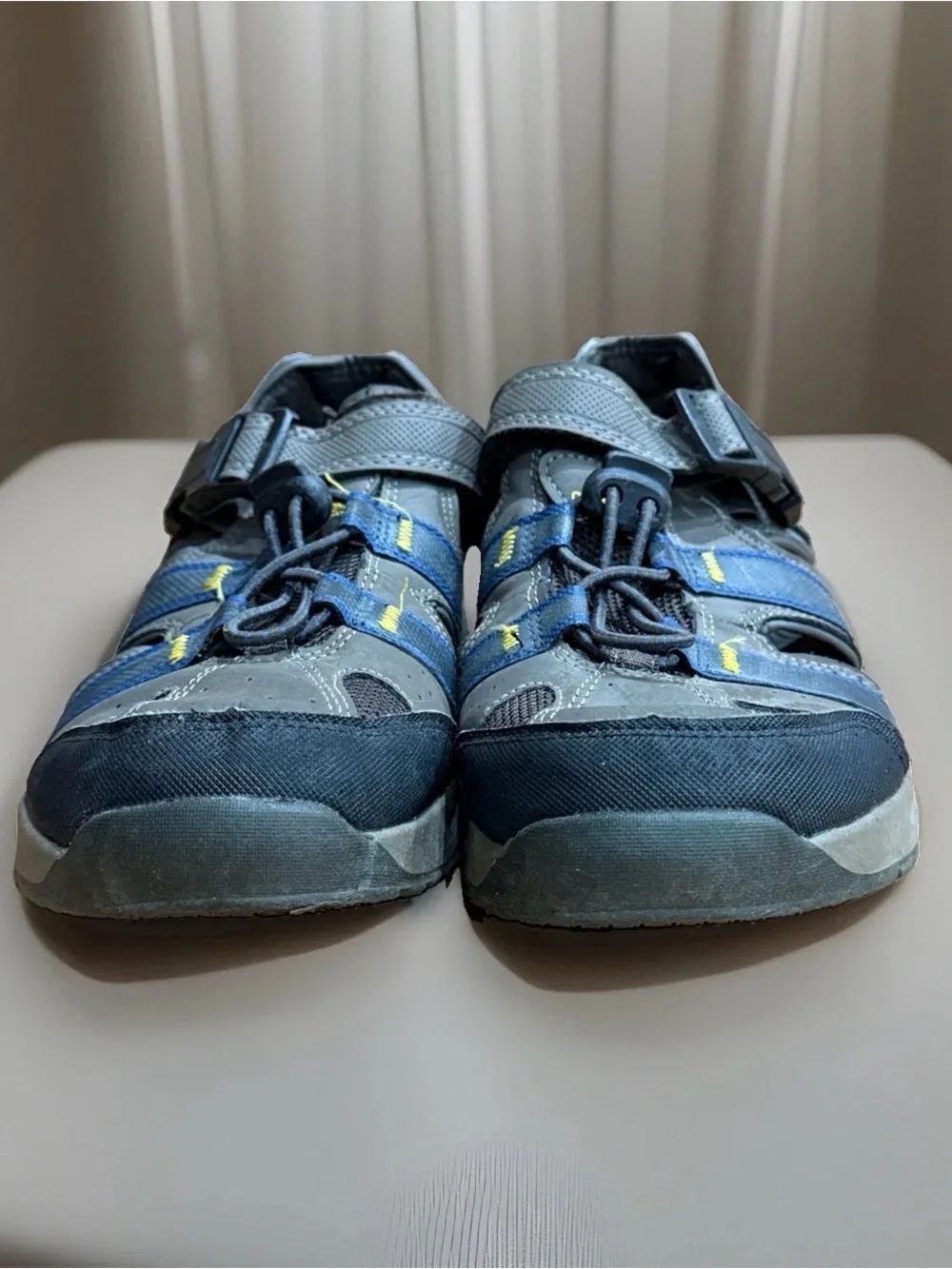 Gray & Blue Outdoor Fisherman Sandals Sz 7